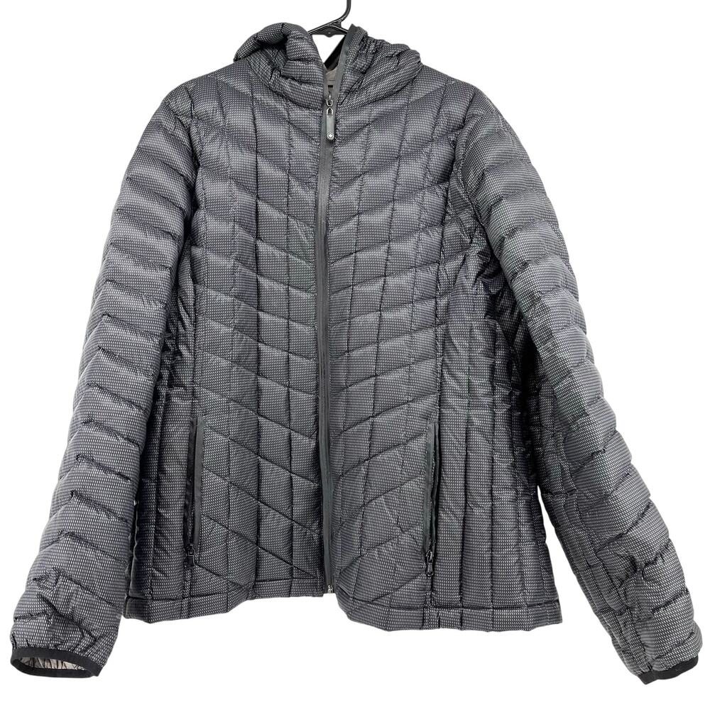 HFX Halifax Men’s‎ XL Gray Down Hooded Puffer Coat Winter Performance